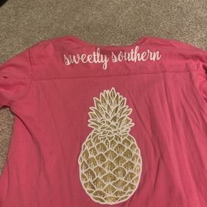 Sweetly southern pink tshirt